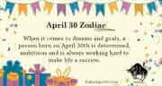 April 30 Zodiac Is Taurus Birthdays And Horoscope ZodiacSigns101