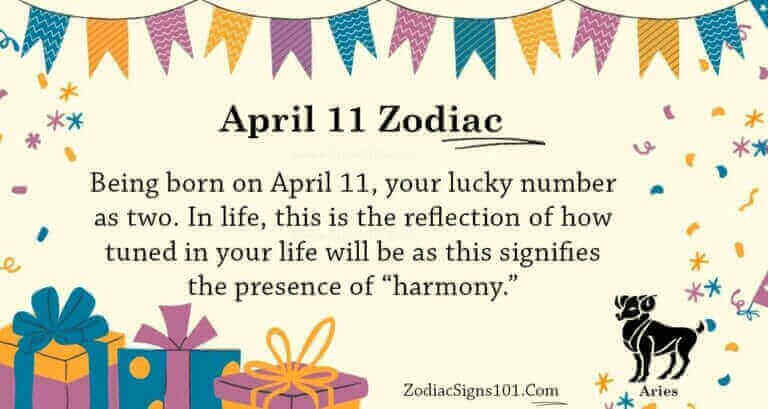 April 11 Zodiac