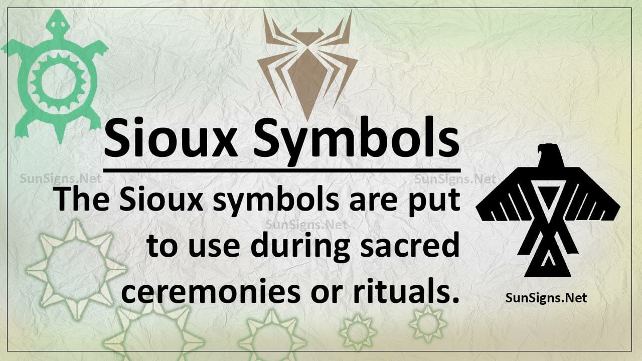 Sioux Symbols Connection Between Humans And Nature Zodiac Signs 101