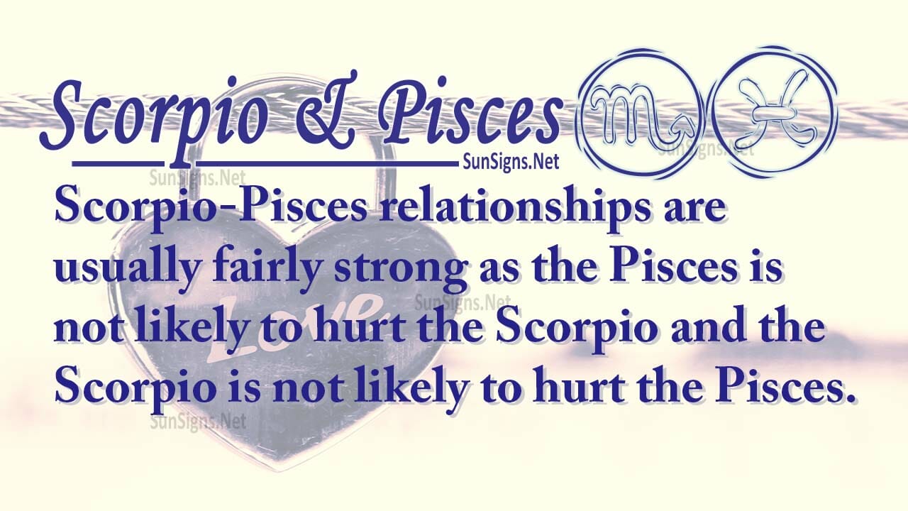 Scorpio Pisces Love Compatibility - Zodiac Signs 101 Zodiac Compatibility