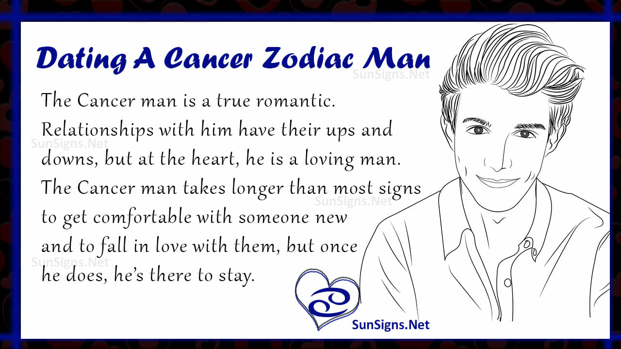 cancer man online dating