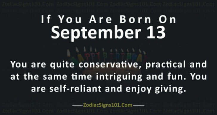 September 13 Zodiac Is Virgo, Birthdays And Horoscope - ZodiacSigns101