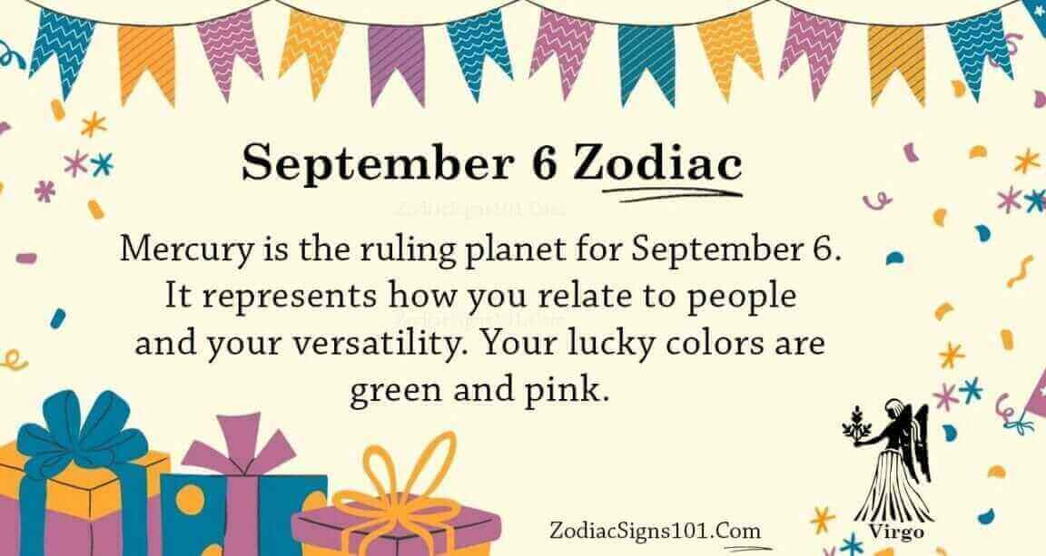 sep 6 zodiac