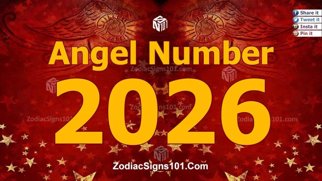 2026 Angel Number Spiritual Meaning And Significance - ZodiacSigns101