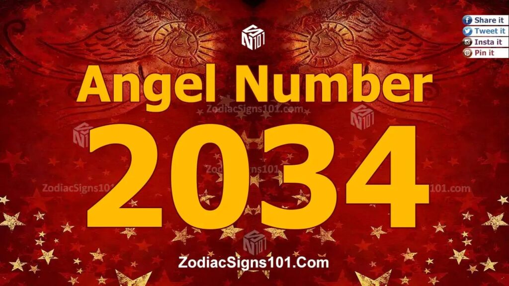 2034 Angel Number Spiritual Meaning And Significance ZodiacSigns101