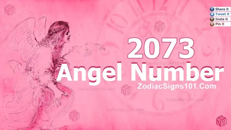 2073 Angel Number Spiritual Meaning And Significance