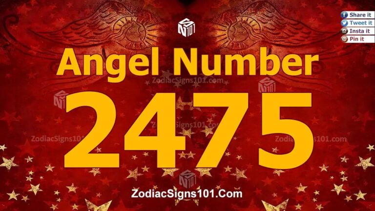 2475 Angel Number Spiritual Meaning And Significance