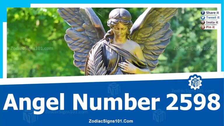 2598 Angel Number Spiritual Meaning And Significance