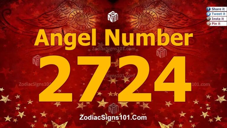 2724 Angel Number Spiritual Meaning And Significance