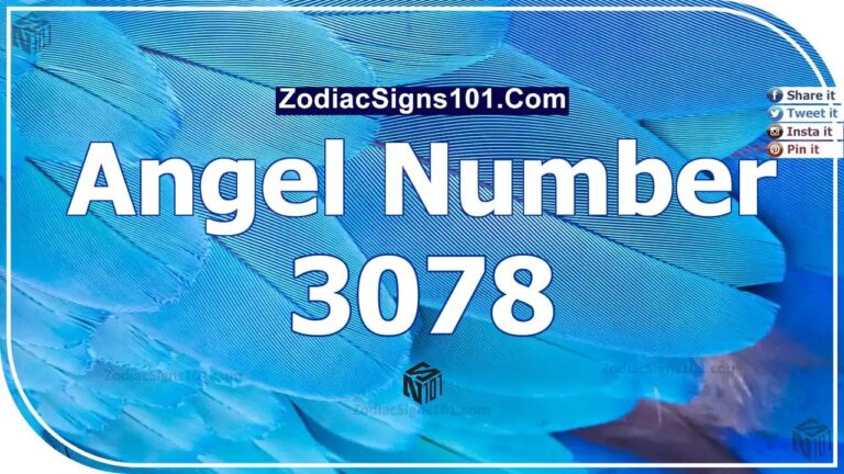 3078 Angel Number Spiritual Meaning And Significance