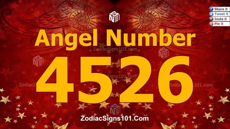 4526 Angel Number Spiritual Meaning And Significance