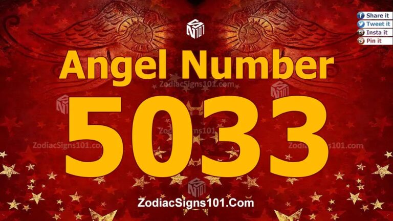 5033 Angel Number Spiritual Meaning And Significance