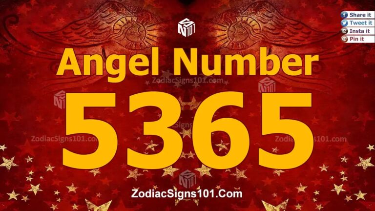 5365 Angel Number Spiritual Meaning And Significance