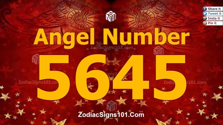 5645 Angel Number Spiritual Meaning And Significance