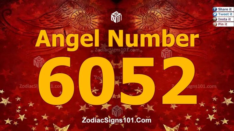 6052 Angel Number Spiritual Meaning And Significance