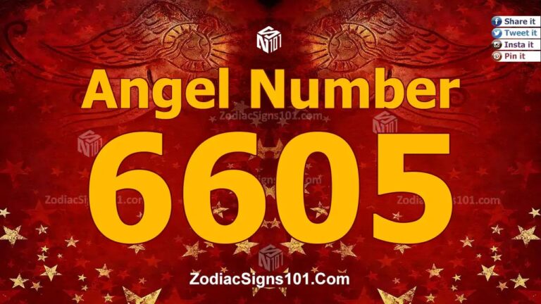 6605 Angel Number Spiritual Meaning And Significance