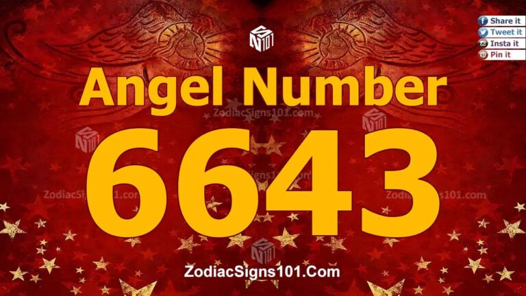 6643 Angel Number Spiritual Meaning And Significance