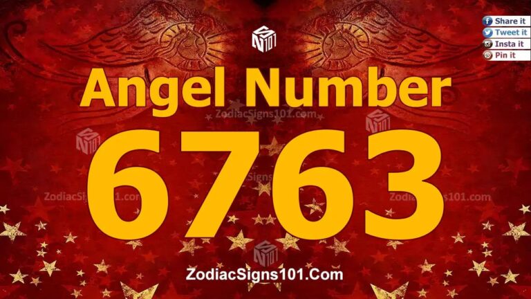 6763 Angel Number Spiritual Meaning And Significance