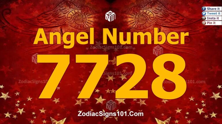 7728 Angel Number Spiritual Meaning And Significance