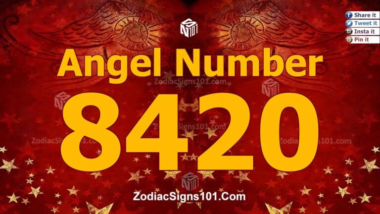 8420 Angel Number Spiritual Meaning And Significance