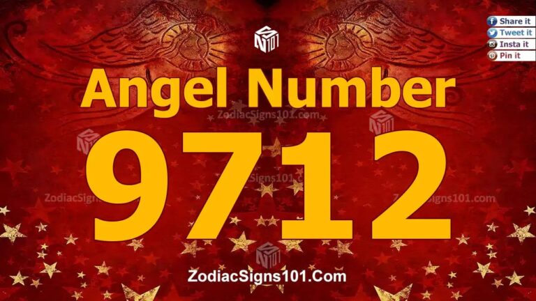 9712 Angel Number Spiritual Meaning And Significance