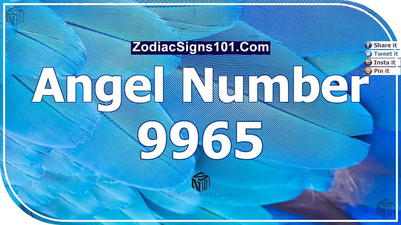 9965 Angel Number Spiritual Meaning And Significance